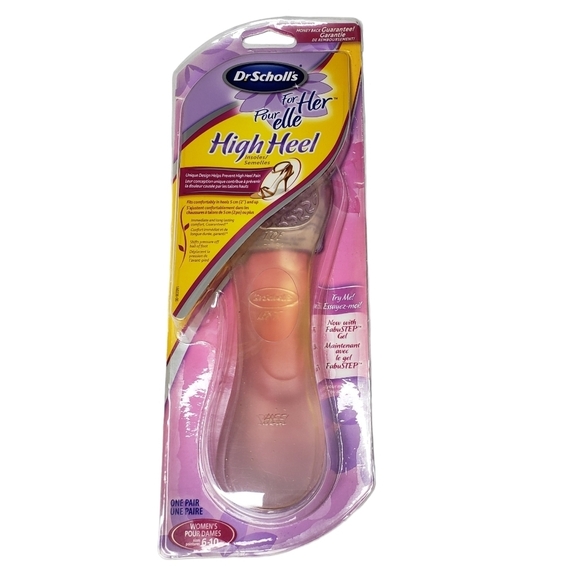 Dr Scholls For Her High Heel Insoles NEW One Pair Size 6-10 - Picture 2 of 9